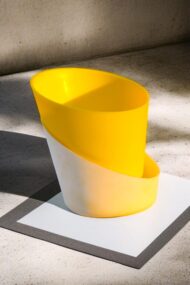 Pink Atlantic pot self watering pot